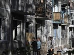 This handout photograph taken and released by the National Police of Ukraine on September 28, 2024, shows a damaged hospital building following a missile attack in Sumy (Photo by Sergei GAPON / National Police of Ukraine / AFP) / XGTY / RESTRICTED TO EDITORIAL USE - MANDATORY CREDIT "AFP PHOTO / NATIONAL POLICE OF UKRAINE)