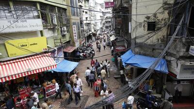 Mumbai - 11 July 2012 - Zaveri Bazaar spot where blast as took place last year on 13th July 2011 in Mumbai on Wednesday. (Photo by Vijayanand Gupta / Hindustan Times) (Hindustan Times) Mumbai - 11 July 2012 - Zaveri Bazaar spot where blast as took place last year on 13th July 2011 in Mumbai on Wednesday. (Photo by Vijayanand Gupta / Hindustan Times) (Hindustan Times)