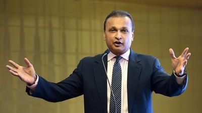 In this Dec. 26, 2017 file photo, Anil Ambani, Chairman of Reliance Power, addresses a press conference in Mumbai. (PTI) In this Dec. 26, 2017 file photo, Anil Ambani, Chairman of Reliance Power, addresses a press conference in Mumbai. (PTI)