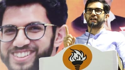 Aaditya Thackeray's Yuva Sena triumphed at the MU polls. (Photo by Bachchan Kumar/ HT PHOTO) (HT PHOTO)