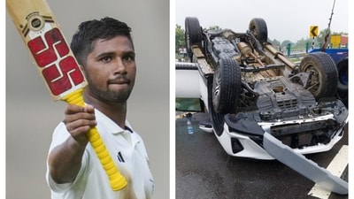 Musheer Khan suffers fracture in neck region as car overturns after hitting divider, out of Irani Cup, Ranji beginning Musheer Khan suffers fracture in neck region as car overturns after hitting divider, out of Irani Cup, Ranji beginning