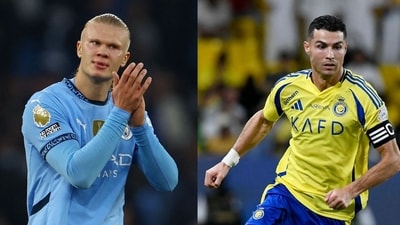 A former player compared Erling Haaland and Cristiano Ronaldo. A former player compared Erling Haaland and Cristiano Ronaldo.