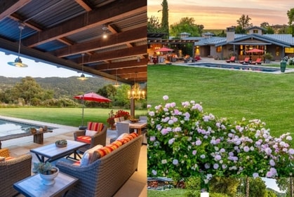 Inside the late Olivia Newton-John's California ranch. (Village Properties) Inside the late Olivia Newton-John's California ranch. (Village Properties)