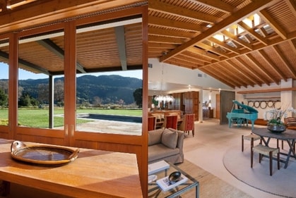 Inside the late Olivia Newton-John's California ranch. (Village Properties) Inside the late Olivia Newton-John's California ranch. (Village Properties)