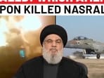 Revealed: Which American Mega-Bomb Israel Used To Kill Nasrallah Revealed: Which American Mega-Bomb Israel Used To Kill Nasrallah