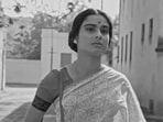 Madhabi Mukerjee in a still from Mahanagar.