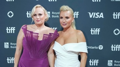 Director and actress Rebel Wilson, left, and Ramona Agruma pose on the red carpet for the film "The Deb" during the Toronto International Film Festival in Toronto on Saturday, Sept. 14, 2024. (AP) Director and actress Rebel Wilson, left, and Ramona Agruma pose on the red carpet for the film "The Deb" during the Toronto International Film Festival in Toronto on Saturday, Sept. 14, 2024. (AP)