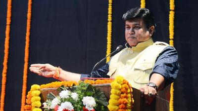 The state government will soon start the land acquisition process under the MIDC for Purandar airport project, said state industries minister Uday Samant. (HT PHOTO)