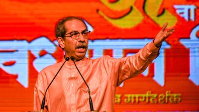 Shiv Sena (UBT) party chief Uddhav Thackeray. (Raju Shinde/HT Photo) Shiv Sena (UBT) party chief Uddhav Thackeray. (Raju Shinde/HT Photo)