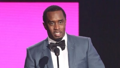 Sean Diddy Combs presents the award for best collaboration of the year at the American Music Awards in Los Angeles. (Matt Sayles/Invision/AP) Sean Diddy Combs presents the award for best collaboration of the year at the American Music Awards in Los Angeles. (Matt Sayles/Invision/AP)
