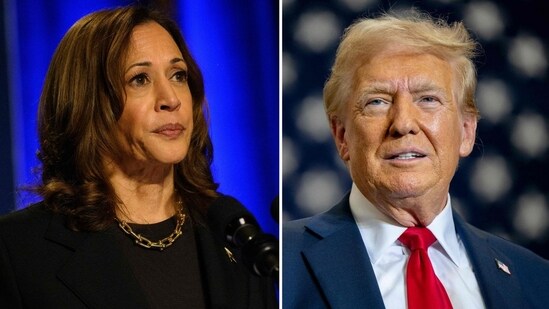 Donald Trump rips Google for displaying only ‘good stories’ about Kamala Harris (Photo by JEFF SWENSEN / GETTY IMAGES NORTH AMERICA / Getty Images via AFP, photo by Brandon Bell / GETTY IMAGES NORTH AMERICA / Getty Images via AFP)