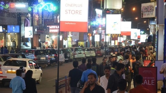 Bengaluru is infamous for its traffic congestion. (Kashif Masood/HT Photo)