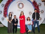 Nita Ambani with Manu Bhaker, Navdeep Singh, Mona Agarwal and Neeraj Chopra Nita Ambani with Manu Bhaker, Navdeep Singh, Mona Agarwal and Neeraj Chopra
