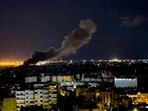 Smoke rises from an Israeli airstrike that hit the southern suburb of Beirut, Lebanon, Tuesday. (AP Photo) Smoke rises from an Israeli airstrike that hit the southern suburb of Beirut, Lebanon, Tuesday. (AP Photo)