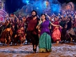 Naga Chaitanya and Sai Pallavi in a still from Chandoo Mondeti's Thandel. Naga Chaitanya and Sai Pallavi in a still from Chandoo Mondeti's Thandel.