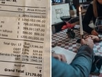 The man said the woman left the cafe in the middle of their date and the waiter brought him a bill for <span class='webrupee'>₹</span>17,000. The man said the woman left the cafe in the middle of their date and the waiter brought him a bill for <span class='webrupee'>₹</span>17,000.