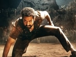 Devara Part 1 sees Jr NTR in a double role.