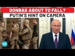 Putin’s Donbas Hint On Camera As He Blasts West For Turning Ukraine Into ‘Colony’ | Zelensky Putin’s Donbas Hint On Camera As He Blasts West For Turning Ukraine Into ‘Colony’ | Zelensky