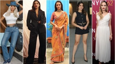 Fashion lovers, attention! Here's our list of today's best-dressed celebs, brimming with trending styles and a bucket full of fashion inspiration. From Beyoncé rocking cowboy chic, Triptii Dimri in six yards of elegance, to Bhumi Pednekar's boss babe look, these celebs are turning heads with their glam outfits. Scroll down to take some notes. (Instagram) Fashion lovers, attention! Here's our list of today's best-dressed celebs, brimming with trending styles and a bucket full of fashion inspiration. From Beyoncé rocking cowboy chic, Triptii Dimri in six yards of elegance, to Bhumi Pednekar's boss babe look, these celebs are turning heads with their glam outfits. Scroll down to take some notes. (Instagram)