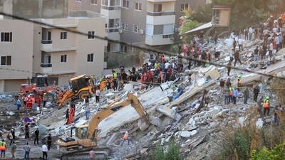 Israel strikes inside Beirut's city limits, 4 people killed (AP) Israel strikes inside Beirut's city limits, 4 people killed (AP)