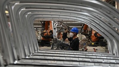 Chinese EV sales in Europe dropped nearly 50% in August, with MG losing market share to BYD amid tariff uncertainties. The broader market saw a 5.5% decrease in registrations as major markets reevaluate buyer incentives. (AFP) Chinese EV sales in Europe dropped nearly 50% in August, with MG losing market share to BYD amid tariff uncertainties. The broader market saw a 5.5% decrease in registrations as major markets reevaluate buyer incentives. (AFP)
