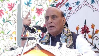 Defence minister Rajnath Singh. (PTI) Defence minister Rajnath Singh. (PTI)