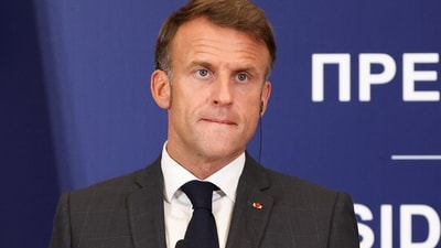 French President Emmanuel Macron (Reuters)