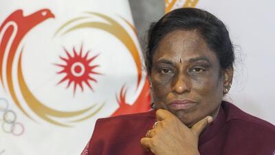 Indian Olympic Association president PT Usha. (PTI) Indian Olympic Association president PT Usha. (PTI)