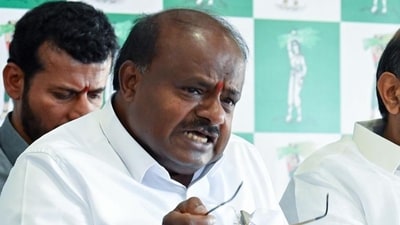 JD-S leader HD Kumaraswamy (ANI) JD-S leader HD Kumaraswamy (ANI)