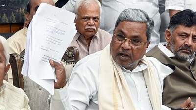 Karnataka chief minister Siddaramaiah and his wife has been named in the FIR filed by the Karnataka Lokayukta. (ANI) Karnataka chief minister Siddaramaiah and his wife has been named in the FIR filed by the Karnataka Lokayukta. (ANI)