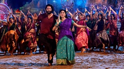 Naga Chaitanya and Sai Pallavi in a still from Chandoo Mondeti's Thandel. Naga Chaitanya and Sai Pallavi in a still from Chandoo Mondeti's Thandel.