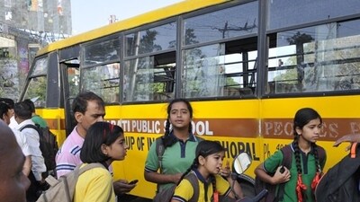 Many school buses in Bengaluru were found violating traffic rules and even involved in reckless driving. (Representative picture) Many school buses in Bengaluru were found violating traffic rules and even involved in reckless driving. (Representative picture)