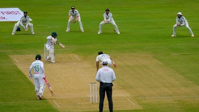 Day 4 saw plenty of action as Mominul Haque's 107* took Bangladesh to 233 in their first innings. (PTI) Day 4 saw plenty of action as Mominul Haque's 107* took Bangladesh to 233 in their first innings. (PTI)