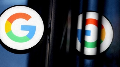 The logo for Google is seen at a Google store in Manhattan, New York City, US. (Reuters)