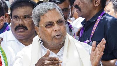 Siddaramaiah was named as the primary accused, followed by his wife Parvathi as the second accused, and Mallikarjuna Swamy as the third. (PTI)