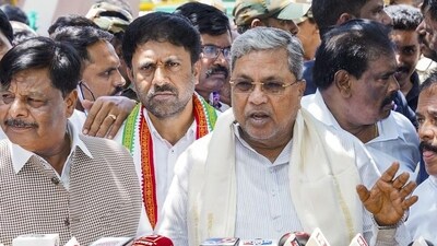 Siddaramaiah booked by ED in MUDA 'land scam' case (PTI) Siddaramaiah booked by ED in MUDA 'land scam' case (PTI)