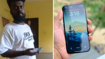 A reddit user in Bengaluru said that a man in white t-shirt pretended to be a Flipkart delivery man when he ordered an iPhone 15. (Reddit/@tauu_47) A reddit user in Bengaluru said that a man in white t-shirt pretended to be a Flipkart delivery man when he ordered an iPhone 15. (Reddit/@tauu_47)