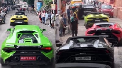 A video of 71 Lamborghinis in Mussoorie went viral. (Instagram/sirishchandran) A video of 71 Lamborghinis in Mussoorie went viral. (Instagram/sirishchandran)