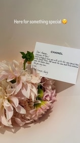 Chanel sends a special invite to Ananya Panday. Chanel sends a special invite to Ananya Panday.