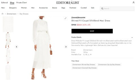 Kareena Kapoor's dress is available at a discounted price.