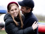 An undated handout photo shows Princess Beatrice and her husband Edoardo Mapelli Mozzi, who have announced that they are expecting their second child together, in this picture released on October 1, 2024. Debbie Hare/Buckingham Palace/Handout via REUTERS    THIS IMAGE HAS BEEN SUPPLIED BY A THIRD PARTY. MANDATORY CREDIT. NO RESALES. NO ARCHIVES. THESE PICTURES SHALL NOT BE USED AFTER 31ST OCTOBER 2024.