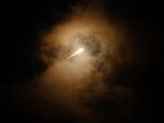 Projectiles fly through the sky in central Israel as a siren sounds a warning of incoming missiles fired from Iran towards Israel. Projectiles fly through the sky in central Israel as a siren sounds a warning of incoming missiles fired from Iran towards Israel.