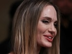 Angelina Jolie is at the New York Film Festival with Maria. Angelina Jolie is at the New York Film Festival with Maria.
