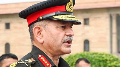Army chief General Upendra Dwivedi. (HT PHOTO/File)
