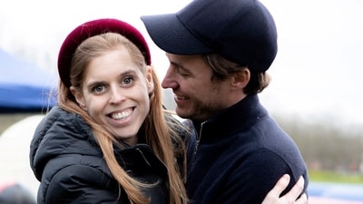 An undated handout photo shows Princess Beatrice and her husband Edoardo Mapelli Mozzi, who have announced that they are expecting their second child together, in this picture released on October 1, 2024. Debbie Hare/Buckingham Palace/Handout via REUTERS    THIS IMAGE HAS BEEN SUPPLIED BY A THIRD PARTY. MANDATORY CREDIT. NO RESALES. NO ARCHIVES. THESE PICTURES SHALL NOT BE USED AFTER 31ST OCTOBER 2024. (via REUTERS)