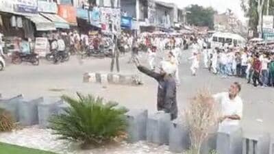 Congress, AAP workers clashed in Zira sub division of Ferozepur district on Tuesday, leaving former MLA Kulbir Singh Zira and two others injured.
