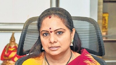 BRS leader K Kavitha admitted to private hospital in Hyderabad BRS leader K Kavitha admitted to private hospital in Hyderabad