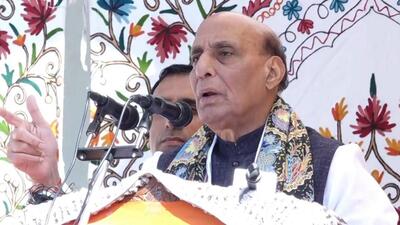 In an interview with Hindustan Times, Rajnath Singh blamed Pakistan for fostering terror in the Union territory but asserted that India has been able to garner international support for its fight against terrorism (PTI) In an interview with Hindustan Times, Rajnath Singh blamed Pakistan for fostering terror in the Union territory but asserted that India has been able to garner international support for its fight against terrorism (PTI)