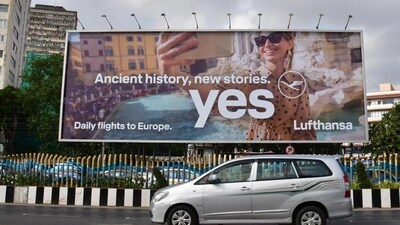 A hoarding at Charni Road (W). (Photo by Bhushan Koyande/HT Photo) A hoarding at Charni Road (W). (Photo by Bhushan Koyande/HT Photo)