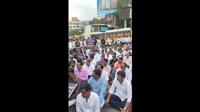 The residents of Uruli Devachi and Phursungi in the past have staged many agitations. (HT PHOTO)